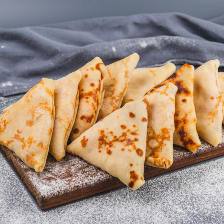 Блины с ветчиной и сыром, 10 шт., замороженные