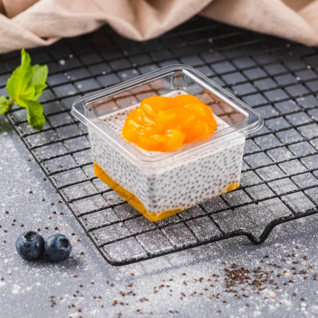 Десерт Чиа с манго Десерт Чиа с манго