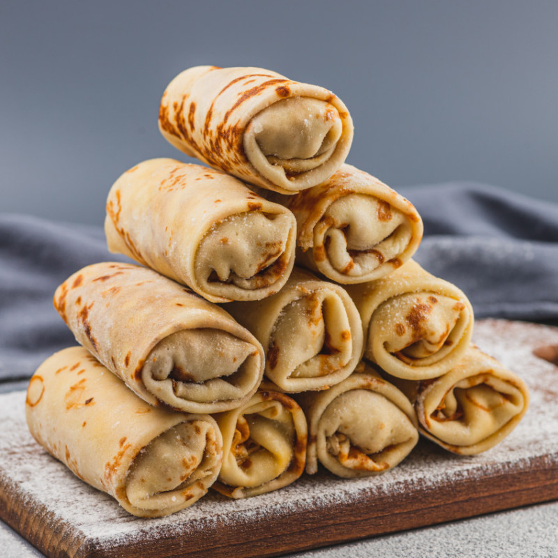 Блины с мясным фаршем П/Ф 90гр*10 шт