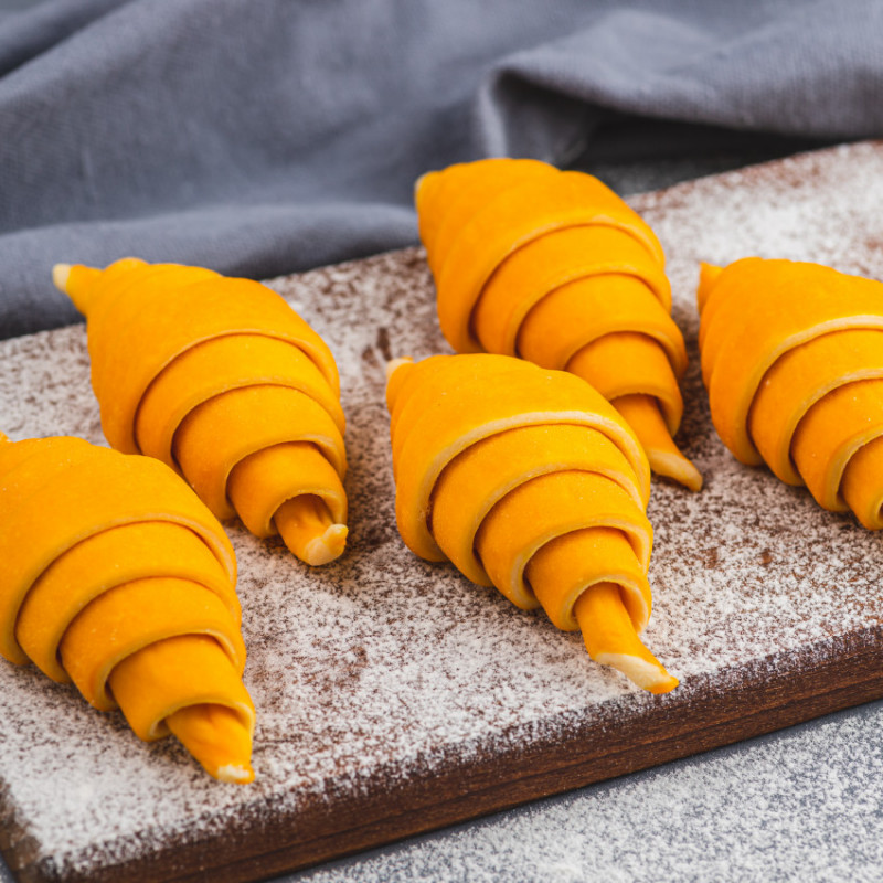 Круассаны цветные , 5 шт. замороженные