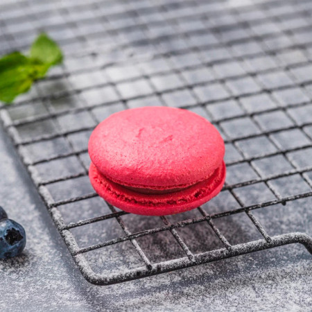 Макарон клубника