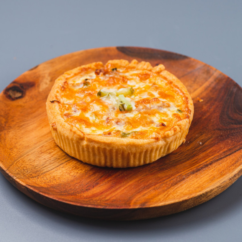 Киш с беконом