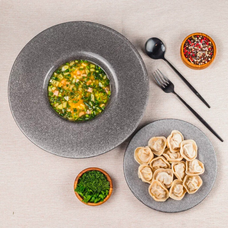 Окрошка и Пельмени Мясные Окрошка и Пельмени Мясные