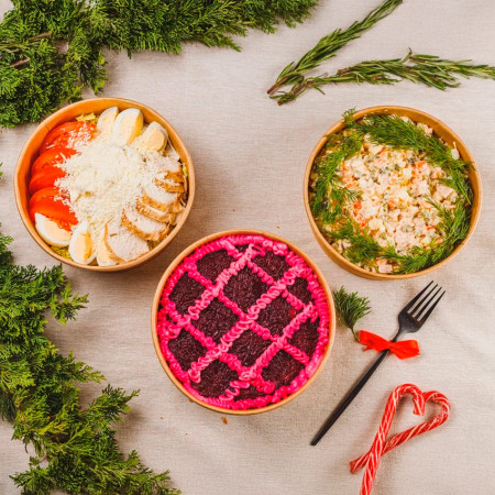 Набор салатов для компании