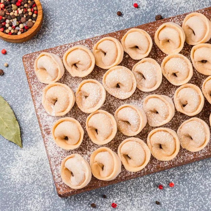 Пельмени мясные, замороженные