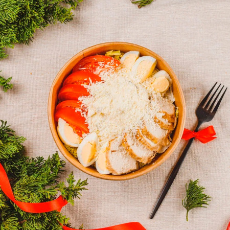 Салат Цезарь большая порция