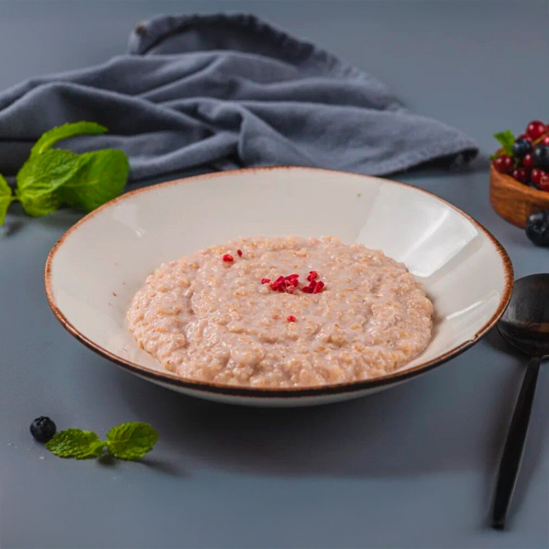 Каша пшеничная с малиной Каша пшеничная с малиной