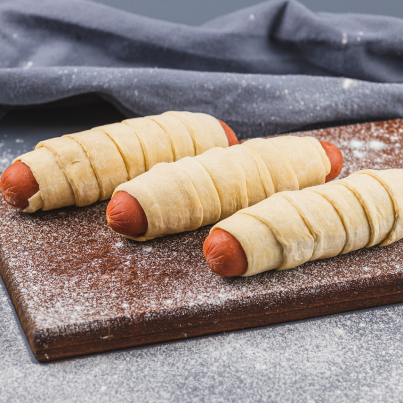 Сосиска в слоеном тесте